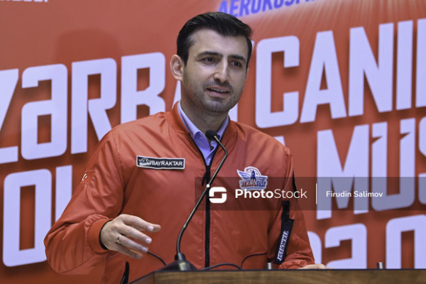 Səlcuq Bayraktar “TEKNOFEST Azərbaycan 2022”nin tanıtım toplantısında çıxış etdi - FOTO/VİDEO